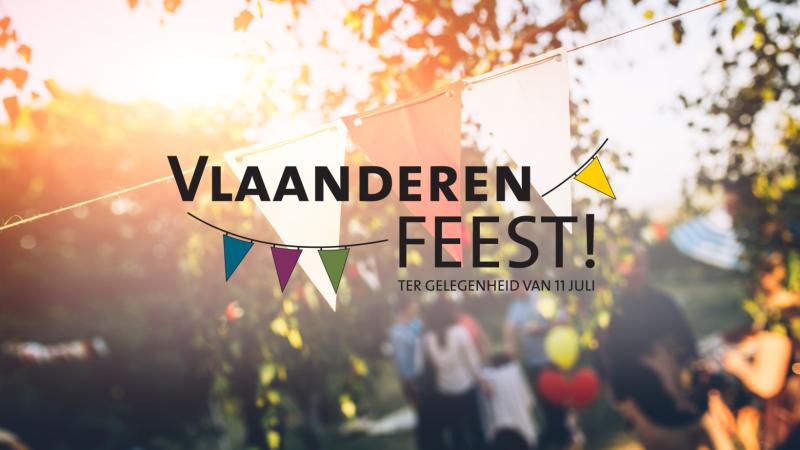 Foto ©Canva - Logo Vlaanderen Feest